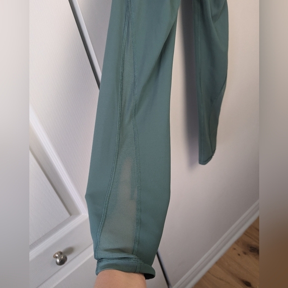 Lululemon Train Times Pant 25" Legging Color Blue Charcoal Size 6 W5BJOS - Picture 9 of 16